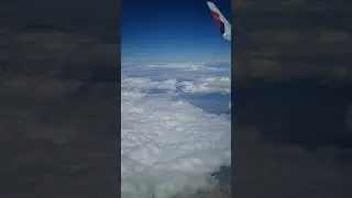 ☁️ Above the Clouds to Cochin 🌴 | Daytime Dubai to Kerala Flight ✈️ An Unforgettable Sky Journey