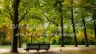 [𝟐𝟑/𝟏𝟕]王 Aden ft. 高爾宣OSN lyrics with pinyin (romanisation) and English translation 