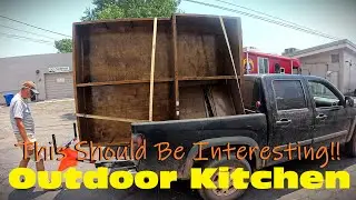 Shopping For My Outdoor Kitchen | Shipping Container Conversion To RV Outdoor Living Space