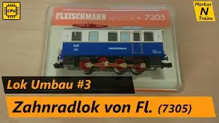 Zahnrad Ellok von Fleischmann - Decoder Einbau Spur-N #3