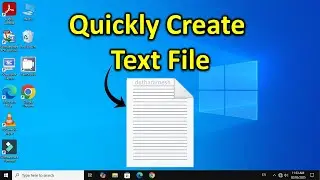 How to Create Text File In Windows
