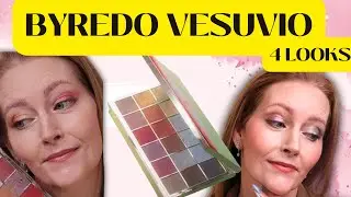 Byredo Vesuvio Eyeshadow Palette 4 looks