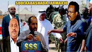 DEG DEG Farmajo oo Gilgilay Vila Somali, Imaradka & Itobiya oo Garab Istaagay Ahmed Madobe, Xidig oo