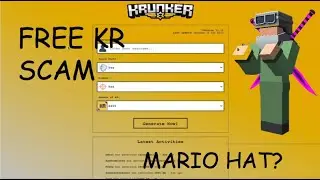 Free KR scam for Krunker.io