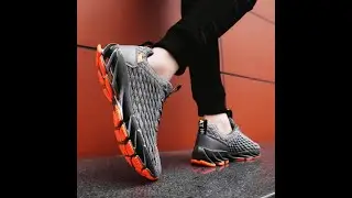 2020 Sneakers Knit Upper Breathable High Top Men Sport Running Shoes