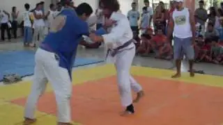 XI&ordm; Copa Combate Real - Jiu-Jitsu-  Faixa Roxa - Luta 1 Parte1