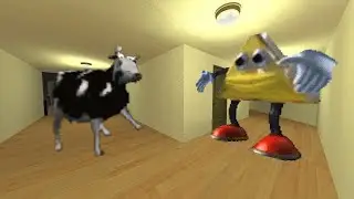 Polish Cow and Dancing Triangle Nextbot Gmod | Garry's Mod