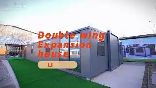 40ft foldable expandable container home with two bedrooms
