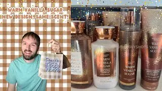 Warm Vanilla Sugar Repackage | New Design, Same Scent | Bath & Body Works