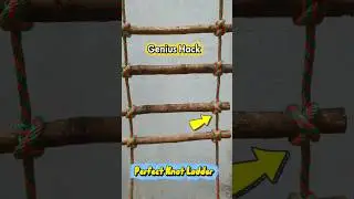 Emergency Rope Ladder Hack You Can Make in Minutes #lifehacks