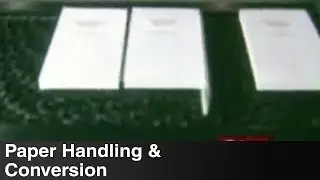 Book Binding Using A Shuttleworth Conveyor with Star Rollers
