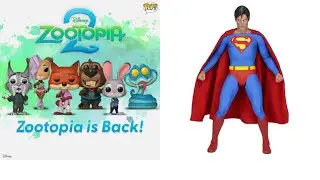 Новые фигурки NECA &laquo;Зверополис&raquo; и &laquo;Супермен&raquo;, а также многое другое по предварительному заказу на...