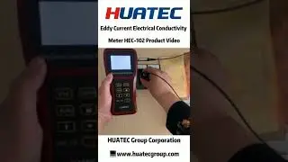 HUATEC Digital Portable Eddy Current Electrical Conductivity Meter