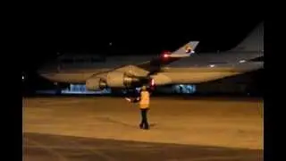 Korean Air 747 YHZ Halifax