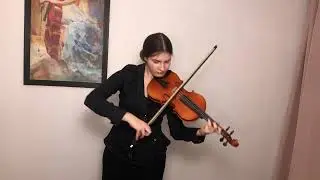 Bach - Violin Partita No. 2 in D Minor, BWV 1004: I. Allemande (violin solo)