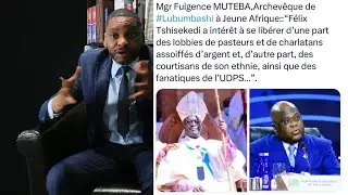 Msr. FILGENCE MUTEBA REPOND A TSHILOMBO 