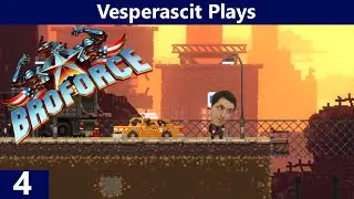 DESTRUCTIVE CRITICISM | Part 4 | Let's Play BROFORCE Gameplay