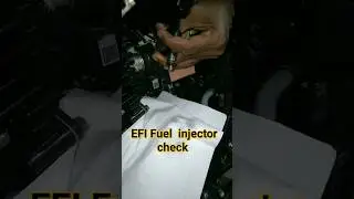Efi fuel injector check #viral #shortvideo #bike #shorts