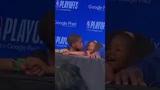 Draymond's children stole the show during postgame presser