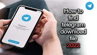 How to find telegram download file II How to find Telegram video from file