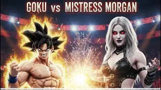 Goku vs Mistress Morgan &ndash; Anime Power Meets Dark Domination | WWE 2K25 Gameplay