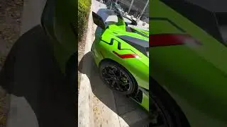 Full Volume Recommended 🚗🔥#lambosvj #svj #revving #idol #crazycar