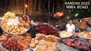 Grand Iftar Market of Mira Road Mumbai || Ramzan Celebrations 2023 || Mumbai Ramzan Market