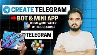 create telegram bot without coding | telegram mini app kaise banaye | telegram bot kaise banaye