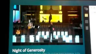 Night of Generosity: Anthony Evans