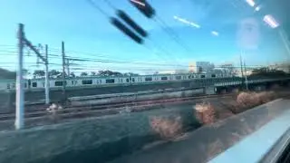 宇都宮線（東北本線）直通普通古河行🆚宇都宮線直通宇都宮行　並走バトル