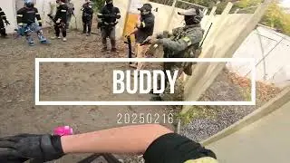 【サバゲー】CQB BUDDY 朝からメディック戦　2025/2/16