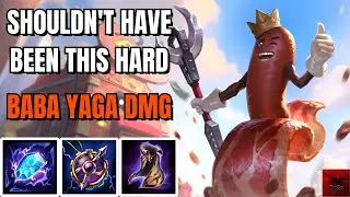 This Game Shouldn't Have Been This Hard | Baba Yaga Damage Build - Smite Ranked Joust