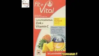 Fit + Vital - Lutschtabletten Zink + Vitamin C