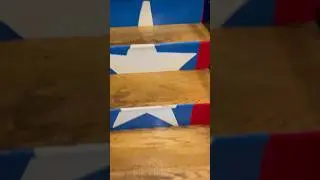 This has Nice stairs of the Puerto Rican flag 🇵🇷￼