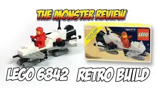 Lego 6842 - Inspection Spacecraft - Classic Space - Retro Speed Build
