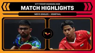 Manush Shah vs Snehit Suravajjula | MS SF | WTT Feeder Vadodara 2026