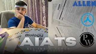 Preparing for Aakash AIATS | My Honest Study Plan & Mindset | Neet-2026 Last drop‼️