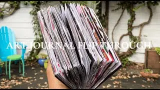 2020 art journal flip through (no talking)