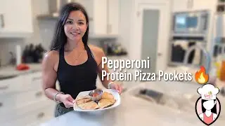 Pepperoni Protein Pizza Pockets🔥:  102 Cal