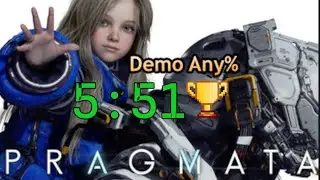 Pragmata Demo Speedrun 5:51 (World's First Sub 6)