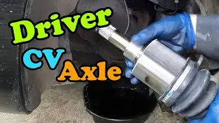 2001-2010 PT Cruiser Driver CV Axle Replacement How To DIY