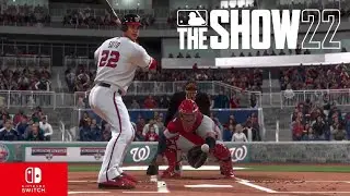 MLB The Show 22 Nintendo switch gameplay