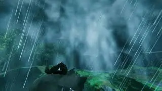 Thor spotted flying with Mjölnir in Valheim the game!
