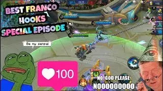EPIC FRANCO HOOKS MONTAGE EP. 100 | WOLF XOTIC | MOBILE LEGENDS