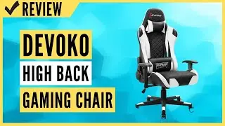 Devoko Gaming Chair Racing Style High Back Computer Chair Review