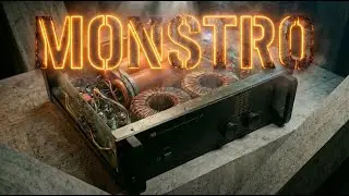 O Monstro de 20 MILHÕES: por dentro do amplificador mais IGNORANTE do Brasil (Micrologic M-1000)