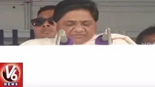 2 Dead, Many Injured After Stampede At Mayawati's Rally In Lucknow | V6 News