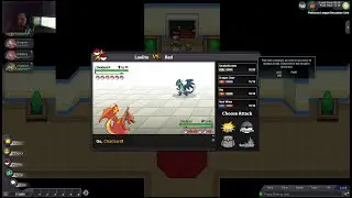 Pokemon Revolution Online - PT 15 - Battle with Red