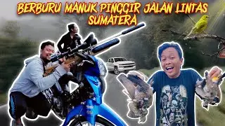 PERBURUAN BURUNG, TUPAI PINGGIR SUNGAI & JALAN RAYA BARENG MASTER SNIPER MERANTI