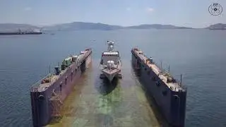 Elefsis Shipyards  Ship launching of FAC 06